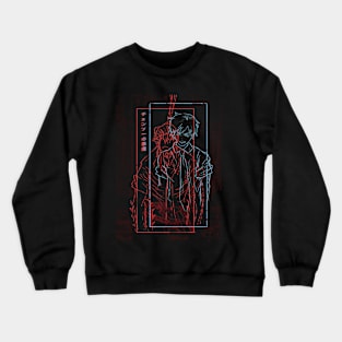 Denji's Door|Chainsawman Manga Anime Crewneck Sweatshirt